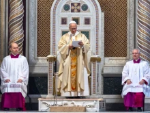 البابا لاوون الرابع عشر يترأّس قدّاسًا إلهيًّا في بازيليك القدّيس يوحنّا في اللاتران لمناسبة عيد تدشينها