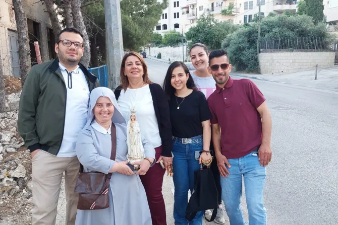 شبيبة مار فرنسيس تطلق مبادرة مريميّة في مدينة بيت لحم
