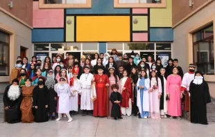 احتفال مركز التعليم المسيحي في إيبارشيّة أربيل الكلدانيّة بعيد جميع القدّيسين في 28 أكتوبر/تشرين الأوّل 2022 مصدر الصورة: إيبارشية أربيل الكلدانيّة