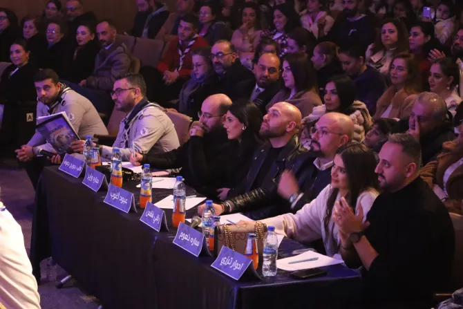 من العروض النهائية لسكاوتس جوت تالنت على مسرح دار التربية- حلب