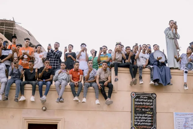 جانب من احتفالات عيد العذراء الملكة في أسيوط-مصر (أغسطس/آب 2025)