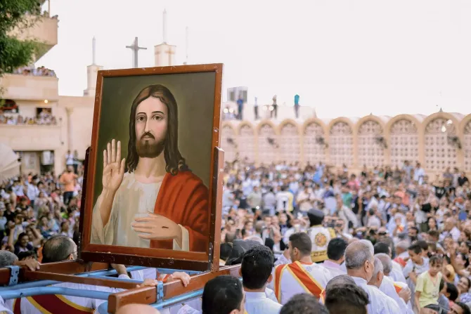 جانب من احتفالات عيد العذراء الملكة في أسيوط-مصر (أغسطس/آب 2025)