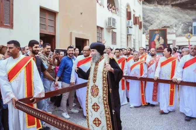 جانب من احتفالات عيد العذراء الملكة في أسيوط-مصر (أغسطس/آب 2025)