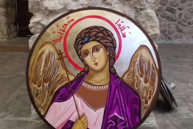 أيقوناتٌ كتَبَها إبراهيم لَلّو.