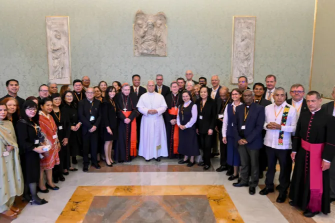 البابا لاوون الرابع عشر يلتقي صباح اليوم أعضاء اتّحاد الكتاب المقدّس الكاثوليكيّ في القصر الرسوليّ الفاتيكانيّ