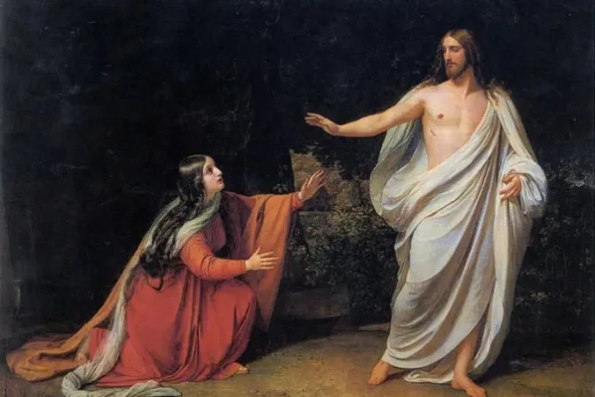 المسيح يتراءى لمريم المجدليّة