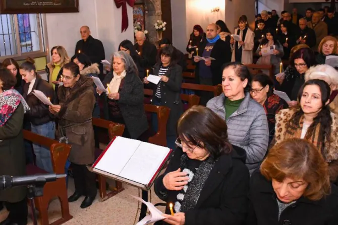 مسيحيّو القامشلي في كنيسة القدّيس هاكوب للأرمن الأرثوذكس
