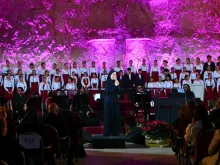 جانب من أمسية «تحت نجمة الميلاد» في بكركي