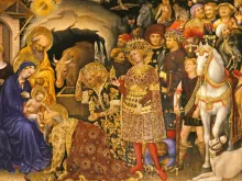 لوحة «سجود المجوس» بريشة جنتيلي دا فابريانو (1423)