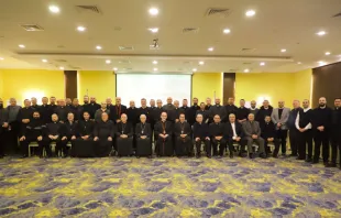 حلّت جراح الواقع ورجاء الرسالة على طاولة كهنة البطريركيّة اللاتينيّة في القدس مصدر الصورة: البطريركية اللاتينيّة-القدس