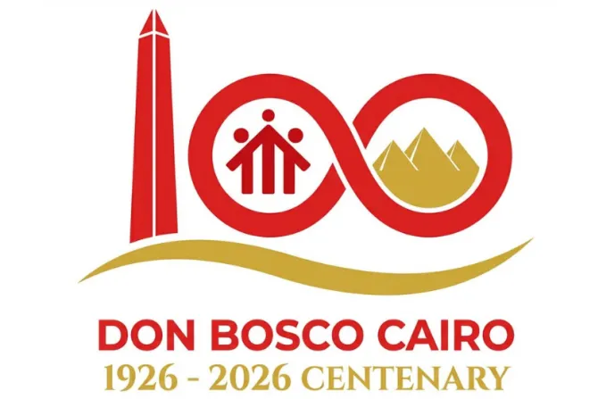 شعار مئويّة معهد دون بوسكو في القاهرة