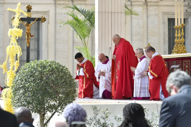 البابا فرنسيس يترأّس قدّاس أحد الشعانين في ساحة القدّيس بطرس-الفاتيكان