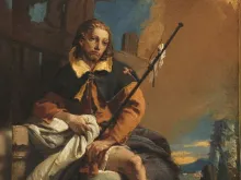 لوحة للقديس روكز في متاحف الفنون بجامعة هارفارد، الولايات المتحدة الأميركية