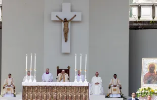 من محطّات رحلة البابا فرنسيس إلى البندقيّة، إيطاليا مصدر الصورة: دانييل إيبانيز/آسي مينا