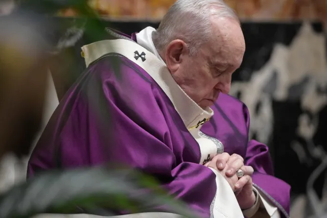 البابا فرنسيس خلال أربعاء الرماد العام الفائت - Provided by: Vatican News