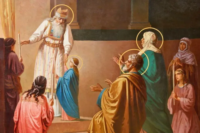 تُمثِّل تقدمة العذراء مريم إلى الهيكل لحظةً فريدة