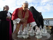 البابا لاوون الرابع عشر يترأّس لقاءَ صلاةٍ مسكونيًّا في موقع كنيسة القدّيس نيوفيطس-نيقيا