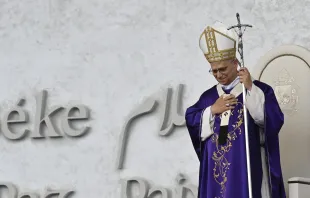البابا لاوون الرابع عشر يترأّس القدّاس الإلهيّ في الواجهة البحريّة لبيروت مصدر الصورة: فاتيكان ميديا