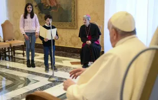 البابا فرنسيس يستقبل أطفال منظّمة العمل الكاثوليكيّة الإيطاليّة Provided by: Vatican Media