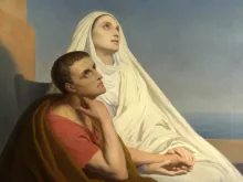 القديسة مونيكا وابنها القديس أغسطينوس