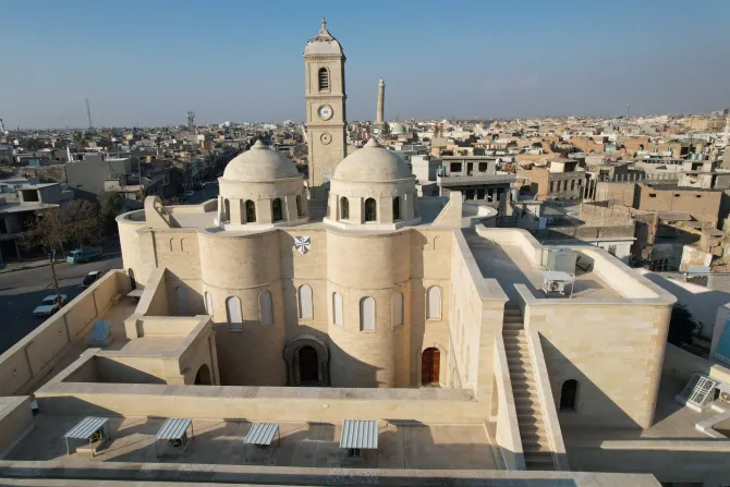 الدير بعد اكتمال إعماره