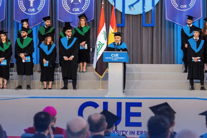 الجامعة الكاثوليكيّة في أربيل تحتفل بخرّيجيها