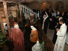افتتاح تساعية الميلاد وإضاءة المغارة في بكركي