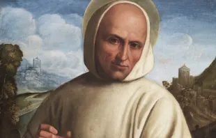 القدّيس برونو، لوحة زيتيّة من القرن السادس عشر للفنان جيرولامو ماركيزي مصدر الصورة: Public Domain via Wikimedia Commons