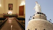 مزار «سيّدة لبنان» في حريصا وكنيسة مسكنتة في بغداد