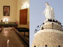 مزار «سيّدة لبنان» في حريصا وكنيسة مسكنتة في بغداد