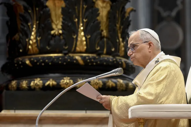 البابا لاوون الرابع عشر يترأّس الذبيحة الإلهيّة في بازيليك القدّيس بطرس-الفاتيكان يوم 27 يونيو/حزيران 2025