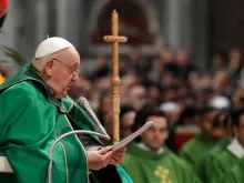 البابا فرنسيس يترأّس القدّاس الإلهيّ بمناسبة الأحد الخامس لكلمة الله في بازيليك القدّيس بطرس الفاتيكانيّة