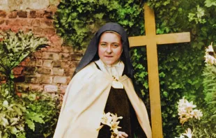 القديسة تريزا الطفل يسوع مصدر الصورة: Pinterest/BP.blogspot