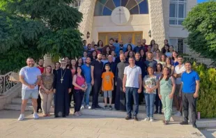 المخيّم التعليمي الأول للمدرسة البطريركيّة للموسيقى البيزنطيّة في دير مار توما البطريركي، صيدنايا - ريف دمشق Provided by: The Patriarchal School of Byzantine Music