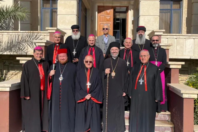 من اجتماع رؤساء كنائس العراق في الدير الكهنوتي-عنكاوا، أربيل
