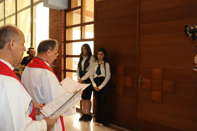 افتتاح وتكريس كنيسة مار توما الرسول في عنكاوا في 25 يونيو/حزيران 2022.