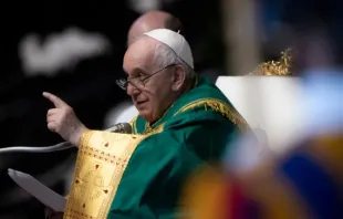 صورة من احتفال البابا فرنسيس بالقداس الإلهي للمجتمع الكونغولي في روما، كنيسة القديس بطرس بتاريخ 3 يوليو/تمّوز 2022 Provided by: Daniel Ibanez/CNA