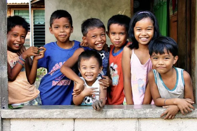 أطفال في الفيليبين