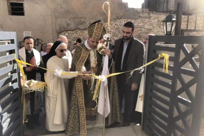 العراق: افتتاح دير مار يوسف للراهبات الدومنيكيّات في باطنايا-1