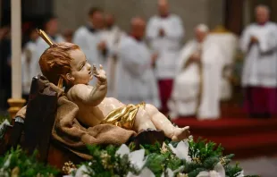 البابا فرنسيس يترأّس قدّاس ليلة عيد ميلاد 2023 في بازيليك القدّيس بطرس-الفاتيكان مصدر الصورة: فاتيكان ميديا