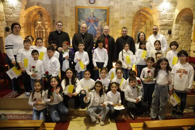 بورجيا يزور كنيسة السيّدة في عمشيت-لبنان والمؤسّسات الإنسانيّة التابعة لها