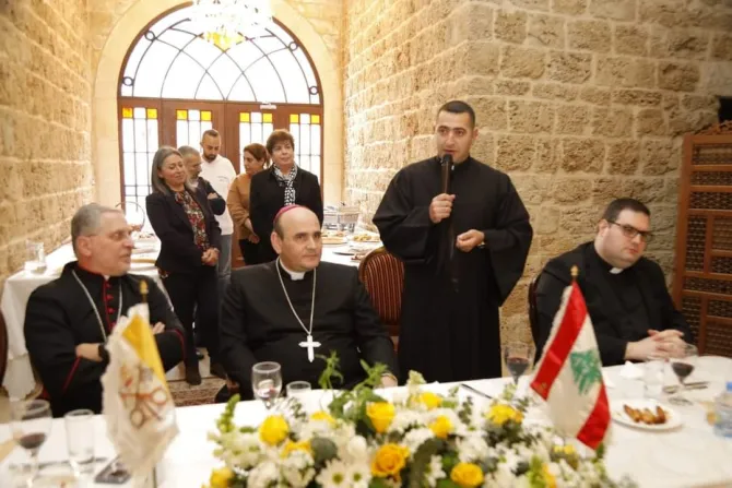 بورجيا يزور كنيسة السيّدة في عمشيت-لبنان والمؤسّسات الإنسانيّة التابعة لها