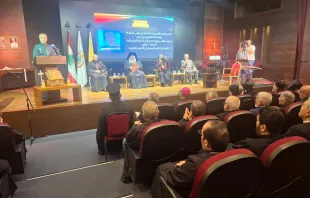 جانب من احتفاليّة ذكرى مرور 1700 سنة على مجمع نيقيا في الصرح البطريركيّ-بكركي مصدر الصورة: البطريركيّة المارونيّة