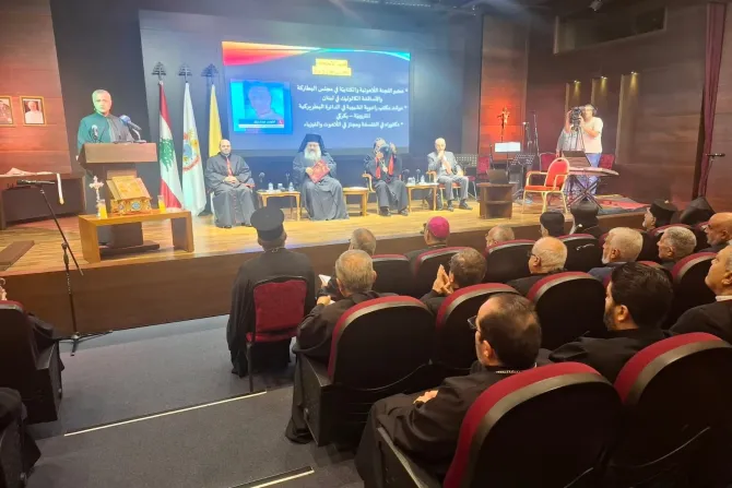 جانب من احتفاليّة ذكرى مرور 1700 سنة على مجمع نيقيا في الصرح البطريركيّ-بكركي